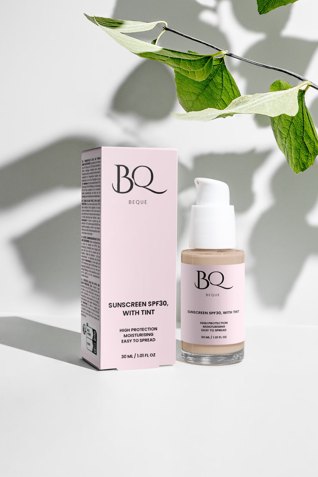 Zonnebrandcrème SPF30, met tintje