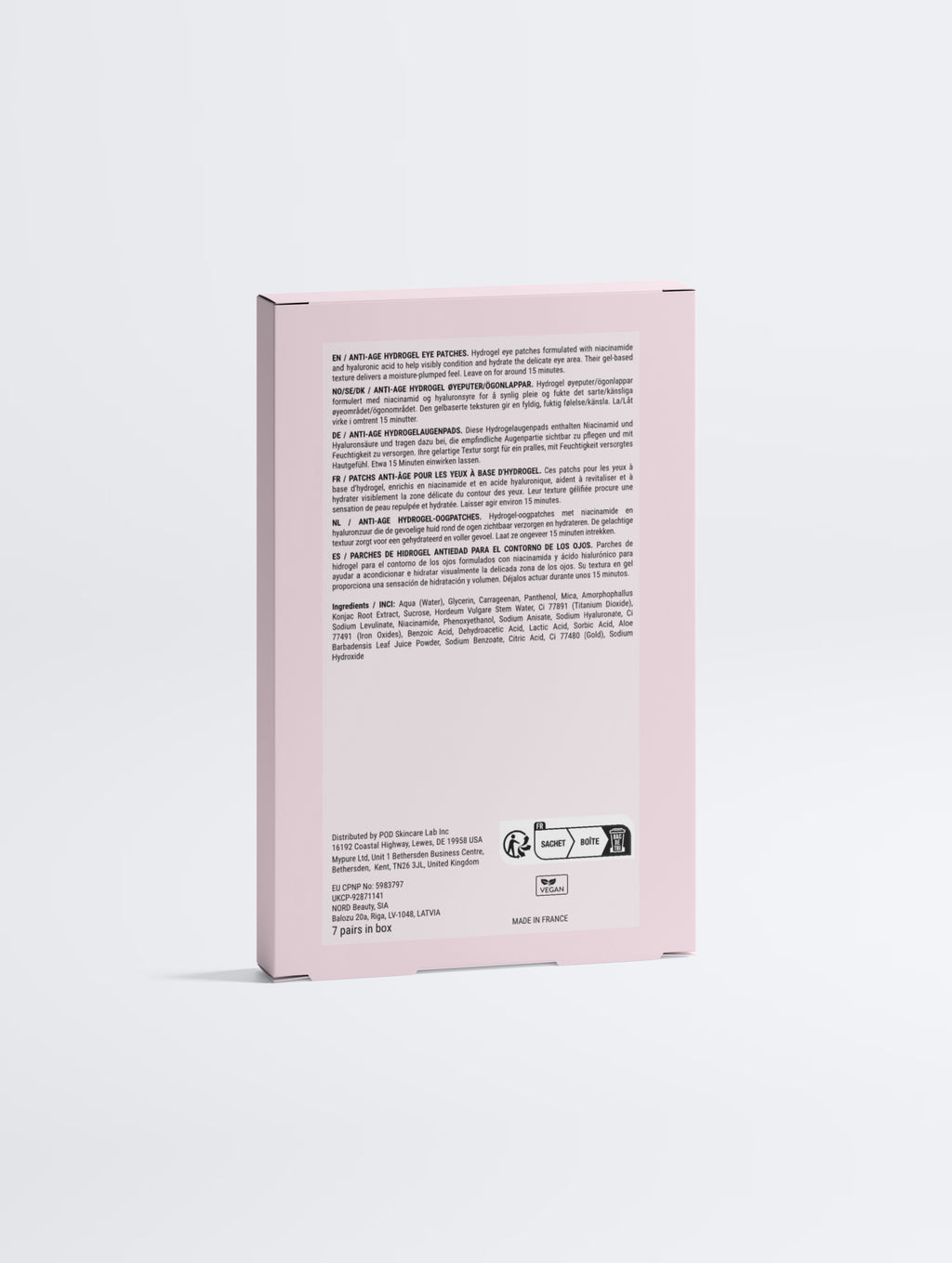 Anti-Aging Hydrogel-Augenpads